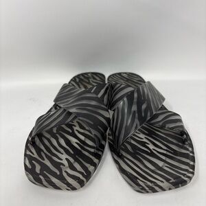 Matisse x Anthropologie Jelly Sandals Animal Print Size 7M